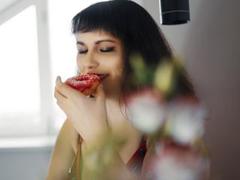 AliceInks - female with brown hair and  big tits webcam at xLoveCam