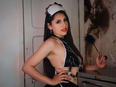 AliceSantoro - female with black hair and  big tits webcam at LiveJasmin