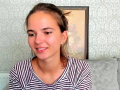 AllaNissa - blond female with  small tits webcam at xLoveCam