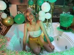 AllisonPearzon - blond shemale with  small tits webcam at LiveJasmin