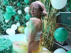 AllisonPearzon - blond shemale with  small tits webcam at LiveJasmin