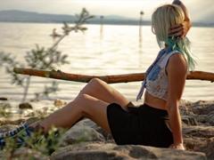 AmazingSugar-hot - blond female webcam at xLoveCam