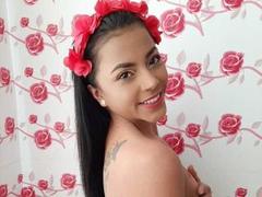 Amberv - female with black hair and  small tits webcam at xLoveCam