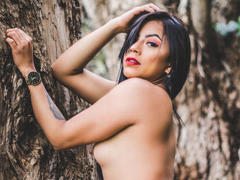 Amberv - female with black hair and  small tits webcam at xLoveCam