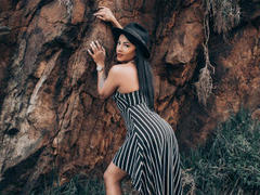Amberv - female with black hair and  small tits webcam at xLoveCam