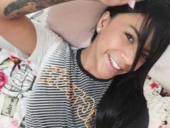 Amberv - female with black hair and  small tits webcam at xLoveCam