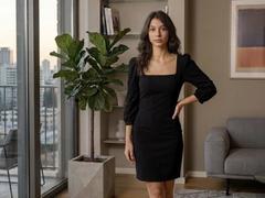 Savvage - female with brown hair and  big tits webcam at xLoveCam