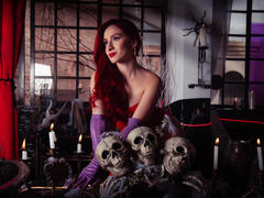 AndraCyrus - female with red hair webcam at xLoveCam