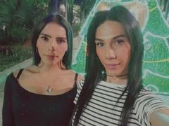 AndreaTatyTs - shemale webcam at xLoveCam