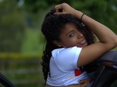 AnelicaSexos - female with black hair and  small tits webcam at xLoveCam