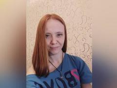 AngelCarly32 - female with red hair and  small tits webcam at xLoveCam