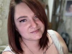 AngelQSky - female with red hair and  big tits webcam at xLoveCam