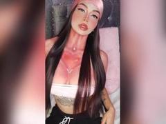 AngelVilla - female with brown hair and  big tits webcam at xLoveCam