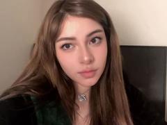 AngelinaNoAngel - female with brown hair and  big tits webcam at xLoveCam