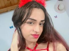 AngieTsSex - shemale with black hair and  small tits webcam at xLoveCam