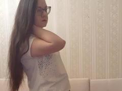 AnnaFock - female with brown hair and  small tits webcam at xLoveCam
