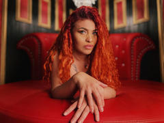 AnnieColorss - female with red hair and  small tits webcam at xLoveCam