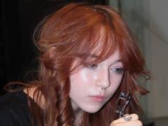 ArlenaStinnett - female with red hair webcam at xLoveCam