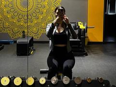 Arumyuna - female with brown hair and  big tits webcam at xLoveCam