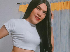 AshleyCock - shemale with black hair webcam at xLoveCam