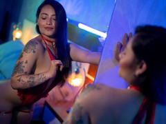 AvaAddamss - female with black hair and  small tits webcam at xLoveCam