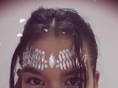 Azaha - female with black hair and  small tits webcam at xLoveCam