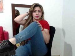 SharonNympho - blond female with  small tits webcam at xLoveCam