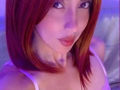 BelladonnaLips - female with red hair and  big tits webcam at xLoveCam