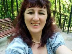 BellisimaAh - female with red hair and  small tits webcam at ImLive