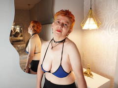 BiancaPrescott - female with red hair and  big tits webcam at LiveJasmin