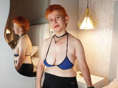 BiancaPrescott - female with red hair and  big tits webcam at LiveJasmin