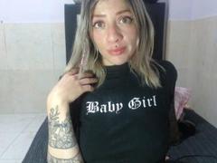 BlondeRousse - blond female with  small tits webcam at xLoveCam