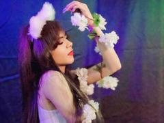 BritanyWilly - shemale with brown hair and  small tits webcam at xLoveCam
