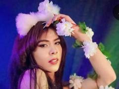 BritanyWilly - shemale with brown hair and  small tits webcam at xLoveCam