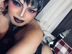 BellatrixHucker - shemale with black hair webcam at LiveJasmin