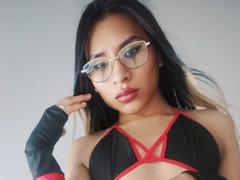 CamerunaAndDamian - shemale with black hair webcam at xLoveCam