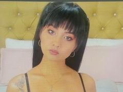 CanelaLeBranc - female with black hair webcam at xLoveCam