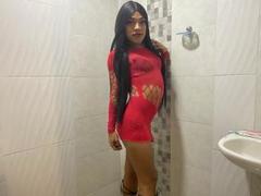 Engelldickhard - shemale with black hair webcam at ImLive