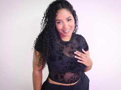 CarolinEmml - female with brown hair and  big tits webcam at xLoveCam