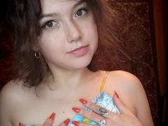 CarriePeachy - female with brown hair and  small tits webcam at xLoveCam