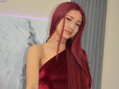 CathaLennon - female with red hair and  big tits webcam at LiveJasmin