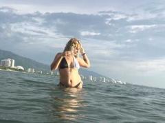 Cexy - blond female with  small tits webcam at xLoveCam