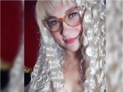 Cexy - blond female with  small tits webcam at xLoveCam