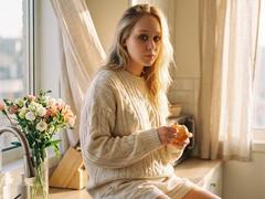 MarvelPudlinski - blond female with  big tits webcam at xLoveCam