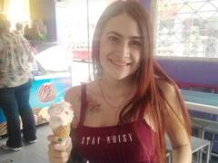 CherryLou - female with red hair and  small tits webcam at xLoveCam