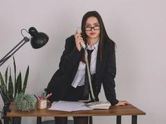 ChristinaTrevers - female with brown hair webcam at LiveJasmin