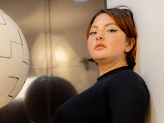 CocoVolkova - female with brown hair and  small tits webcam at LiveJasmin