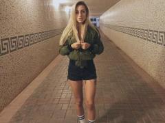 CoralieFlower - blond female with  big tits webcam at xLoveCam