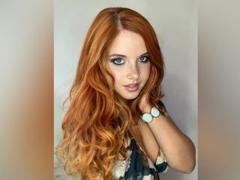 CrazyLaGirl - female with red hair and  big tits webcam at xLoveCam