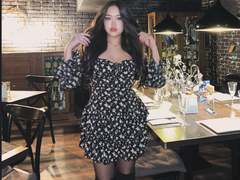 CrystalCharm - female with brown hair and  small tits webcam at xLoveCam